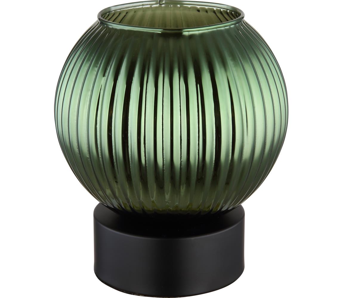 Globo Stolná lampa ZUMBA 1xE27/25W/230V pr. 15 cm zelená