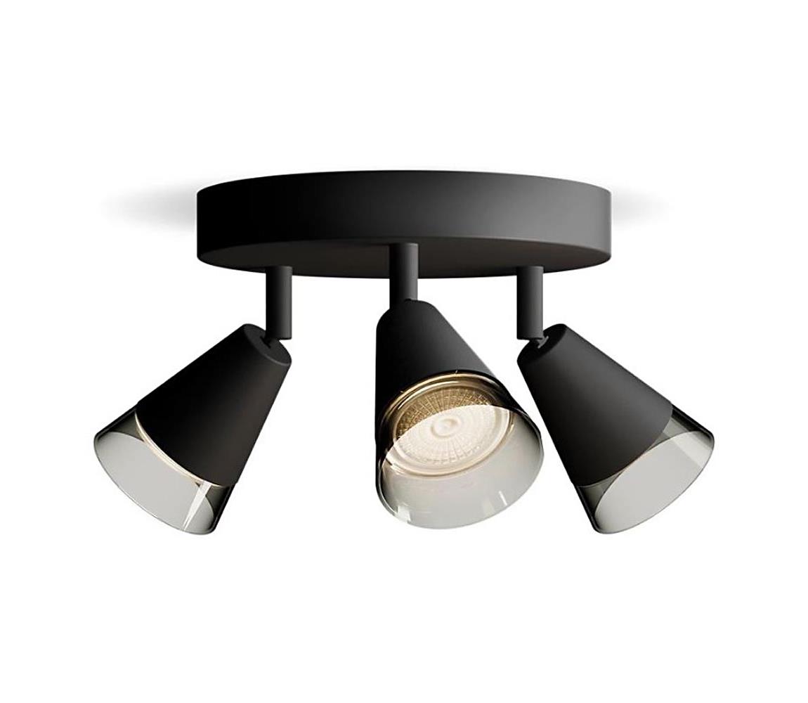 Philips Bodové svietidlo CLEFT 3xGU10/5W/230V 8720169300057