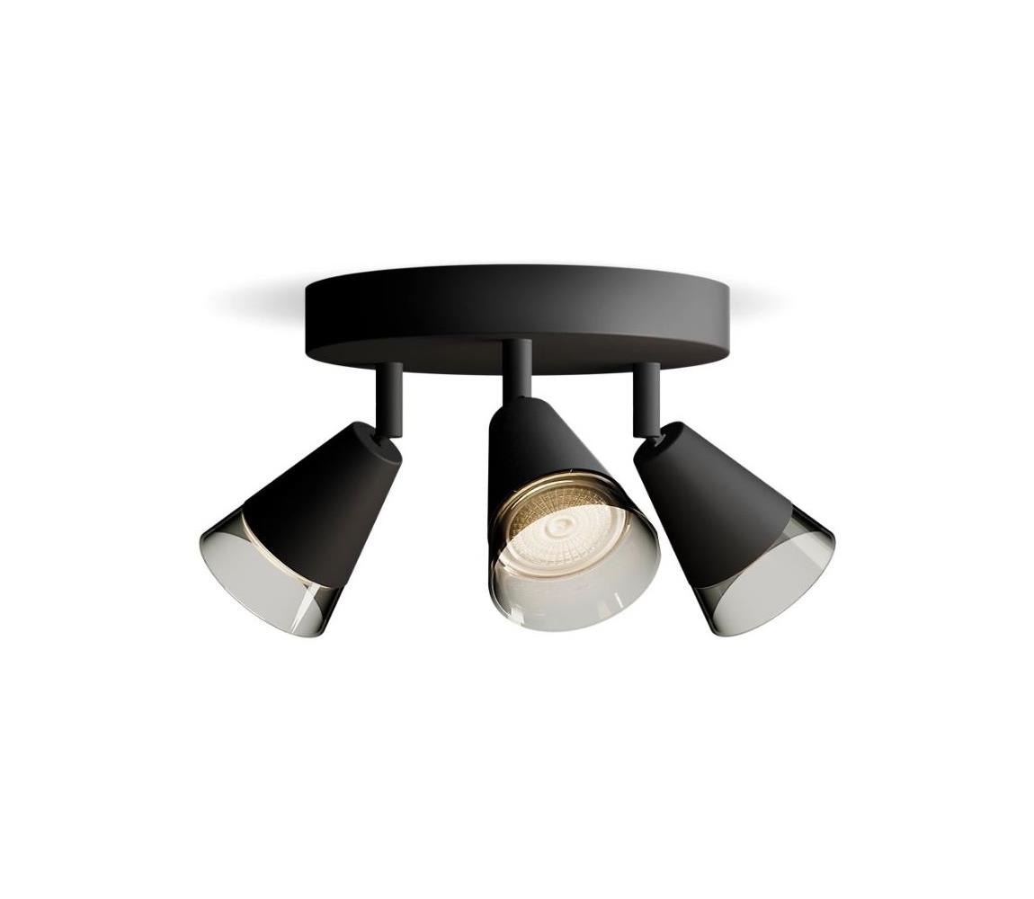 Philips Bodové svietidlo CLEFT 3xGU10/5W/230V