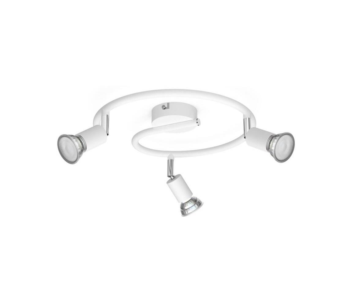 Philips Bodové svietidlo LIMBALI 3xGU10/50W/230V biela