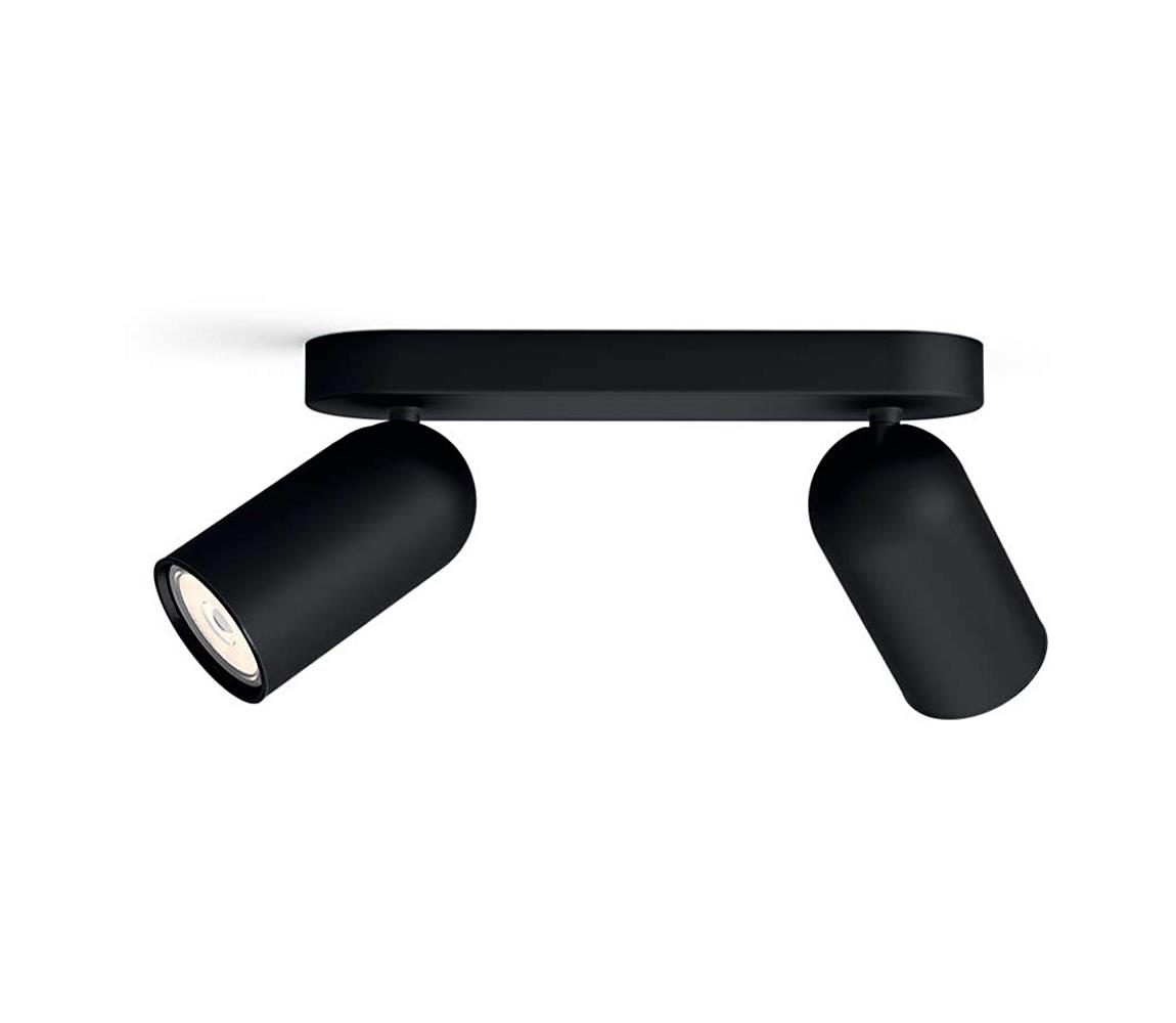 Philips Bodové svietidlo MYLIVING PONGEE 2xGU10/5,5W/230V 50582/30/PN