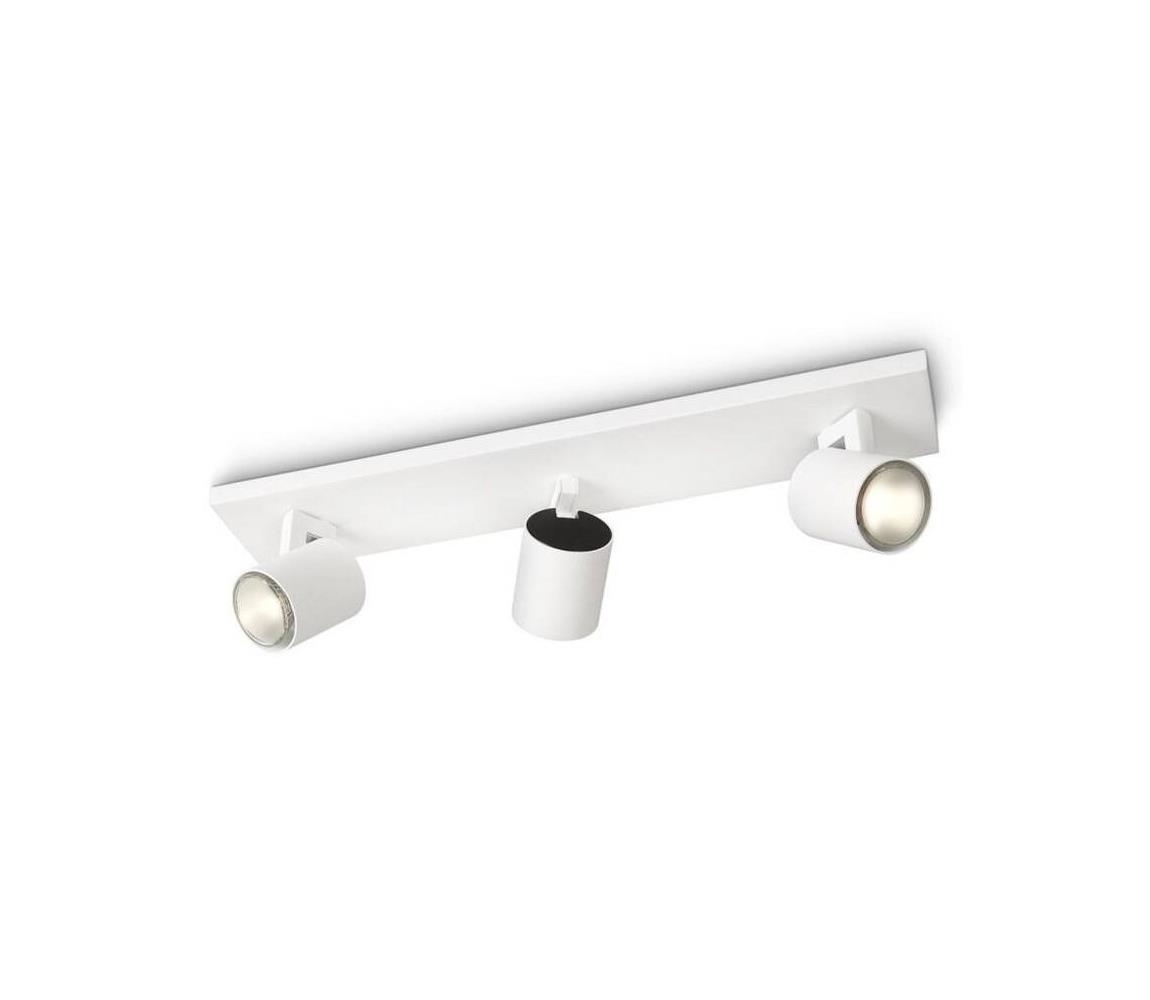 Philips Bodové svietidlo MYLIVING RUNNER 3xGU10/20W/230V