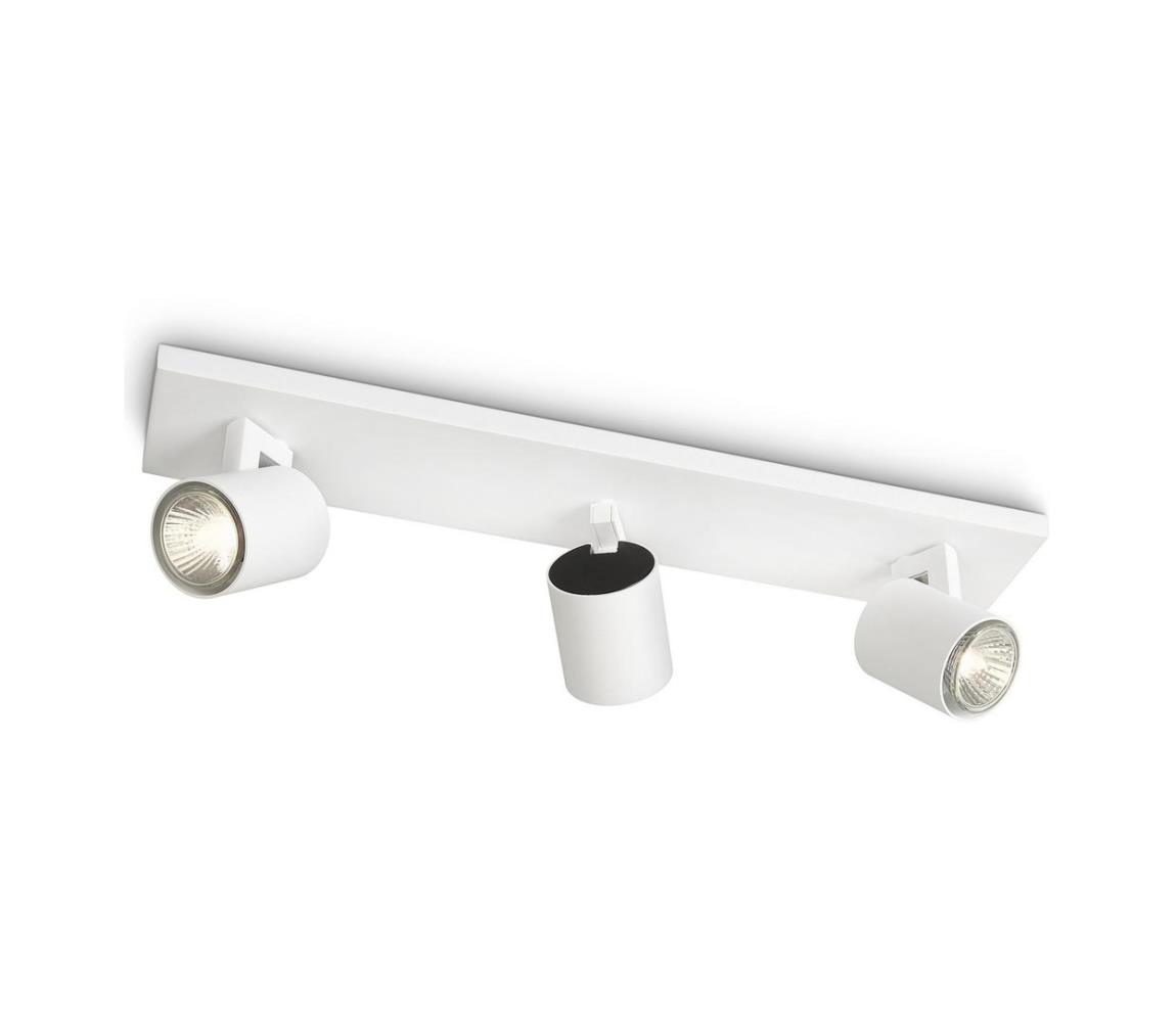 Philips Bodové svietidlo MYLIVING RUNNER 3xGU10/50W/230V 53093/31/12