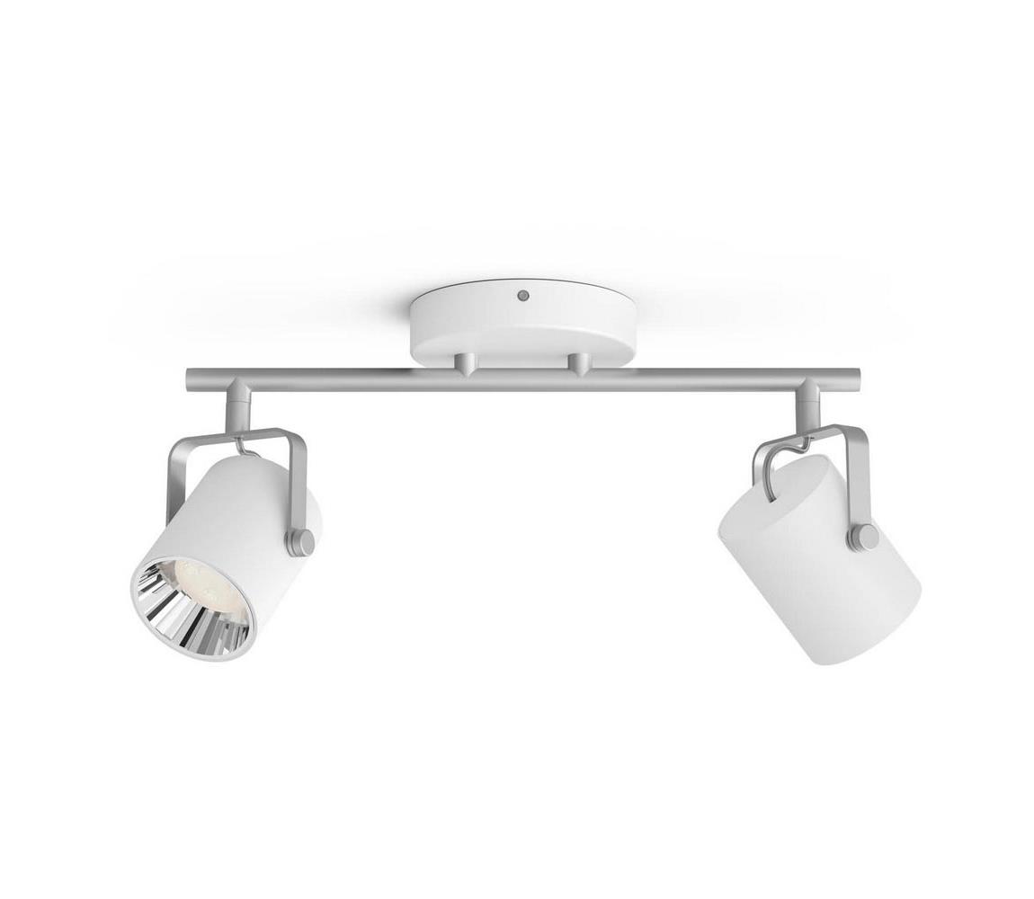 Philips LED Bodové svietidlo BYRE 2xLED/4,3W/230V 2200/2500/2700K 50662/31/P0