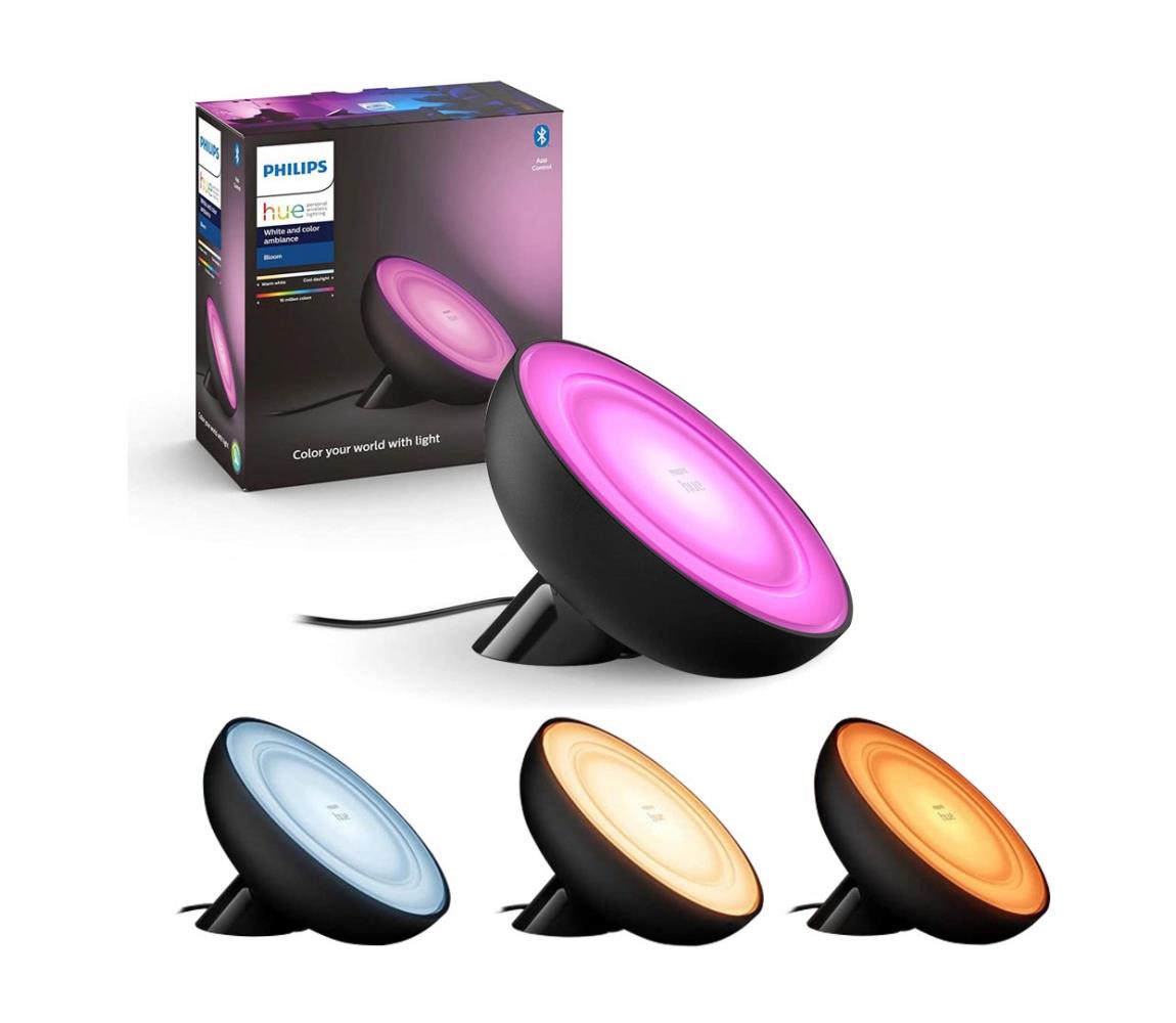 Philips LED RGB Stmievateľná stolná lampa Hue BLOOM 1xLED/7,1W/230V 871869977112600