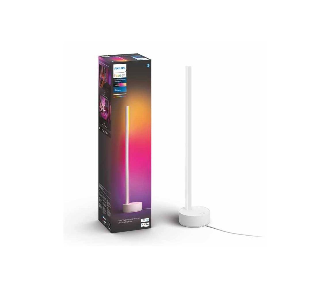 Philips LED RGB Stmievateľná stolná lampa Hue LED/12W/230V 2000-6500K biela