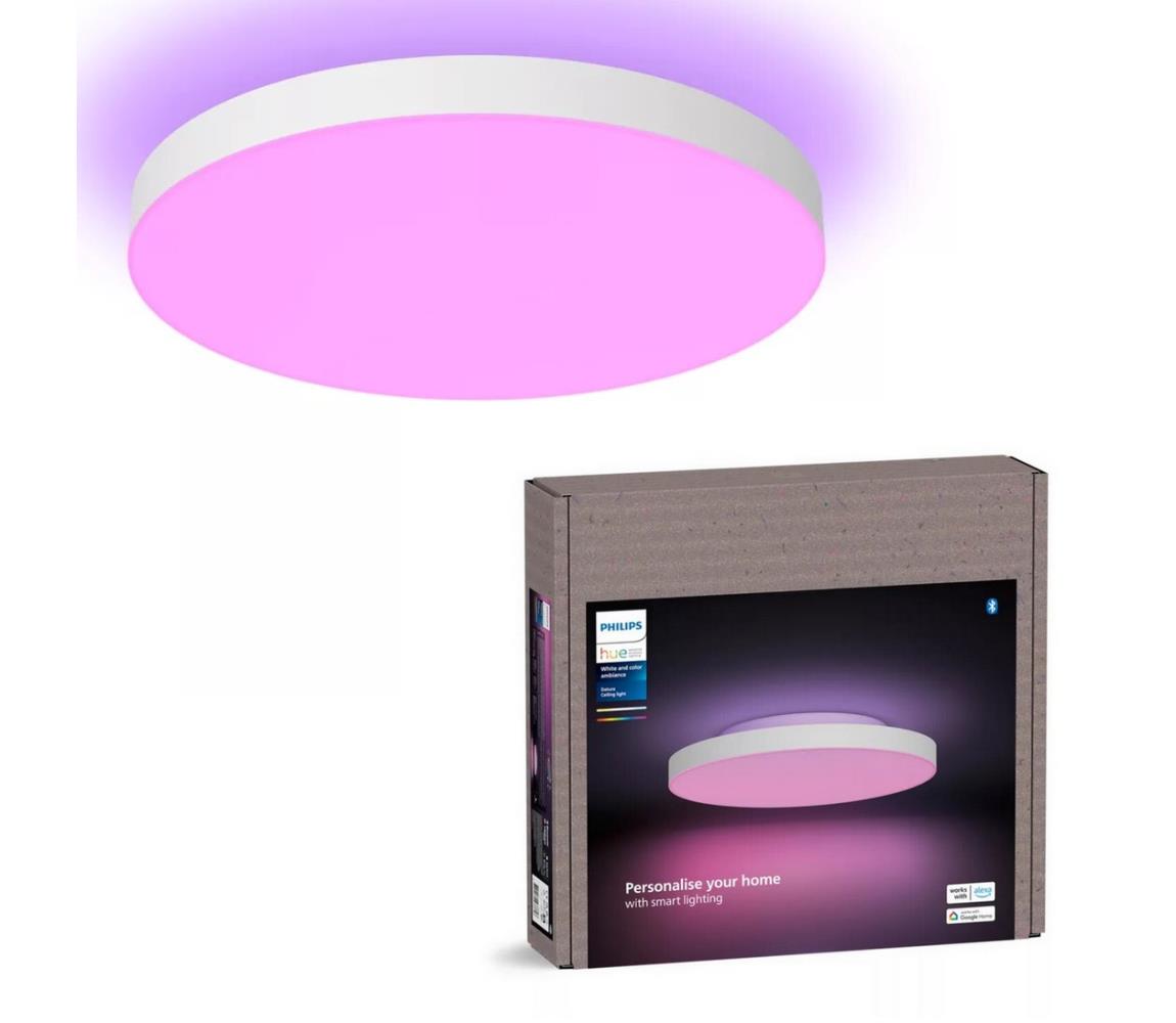 Philips LED RGBW Stmievateľné stropné svietidlo Hue DATURA LED/48W/230V