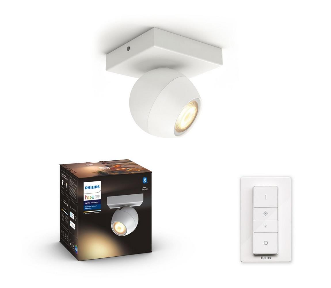 Philips LED Stmievateľné bodové svietidlo Hue BUCKRAM 1xGU10/5W/230V