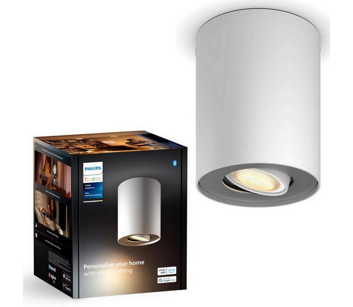 Philips LED Stmievateľné bodové svietidlo Hue PILLAR 1xGU10/4,2W/230V biela