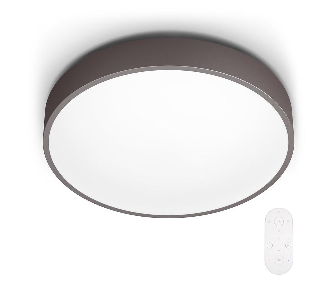 Philips LED Stmievateľné stropné svietidlo BROWN 1xLED/28W/230V + DO