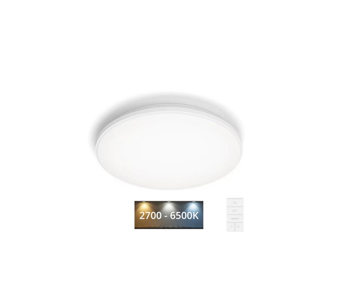 Philips LED Stmievateľné stropné svietidlo WINCEL LED/24W/230V 2700-6500K + DO