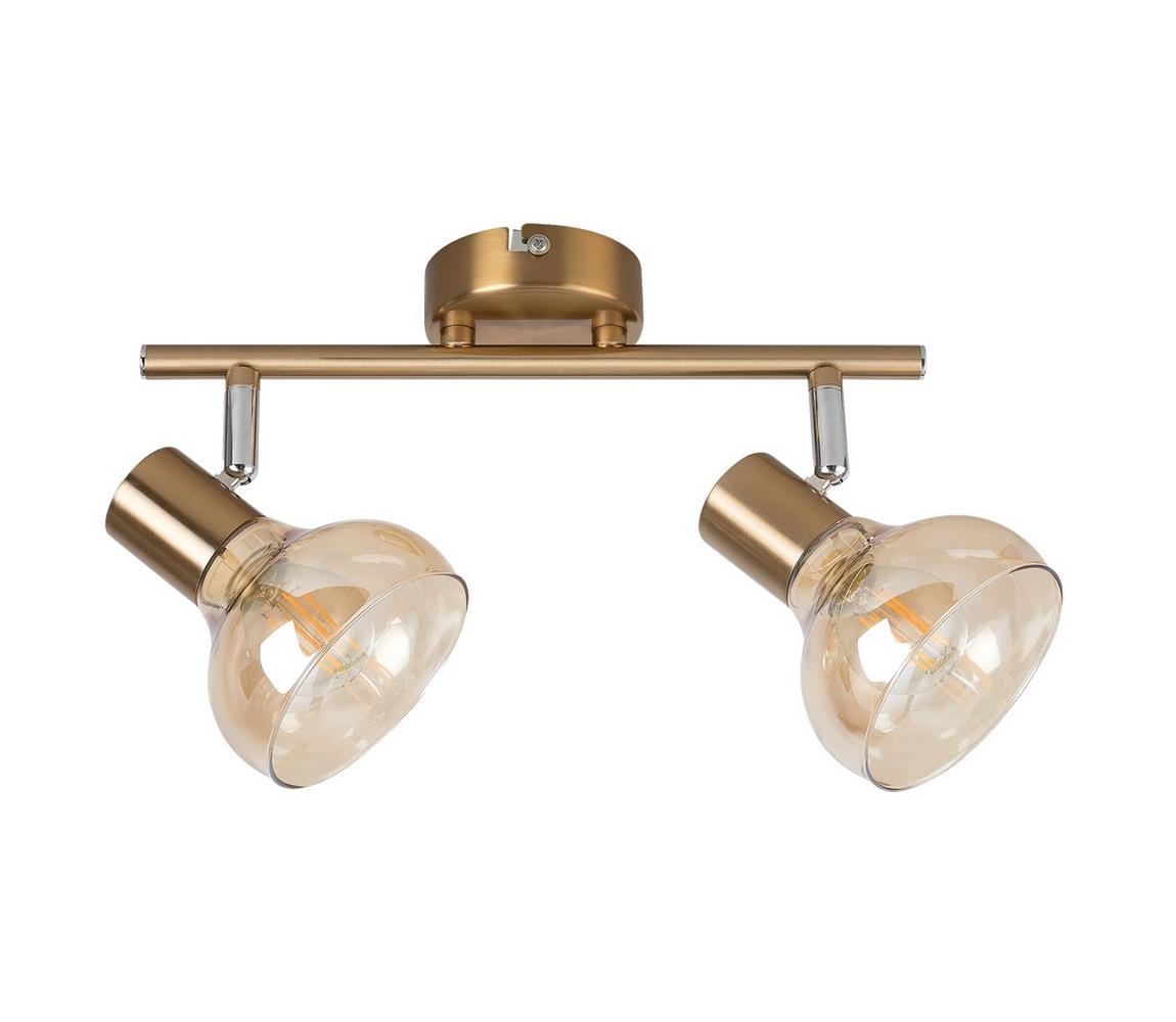 Rabalux Bodové svietidlo HOLLY 2xE14/40W/230V zlatá