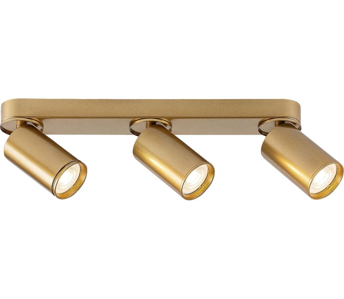 Rabalux Bodové svietidlo MIRINA 3xGU10/5W/230V zlatá