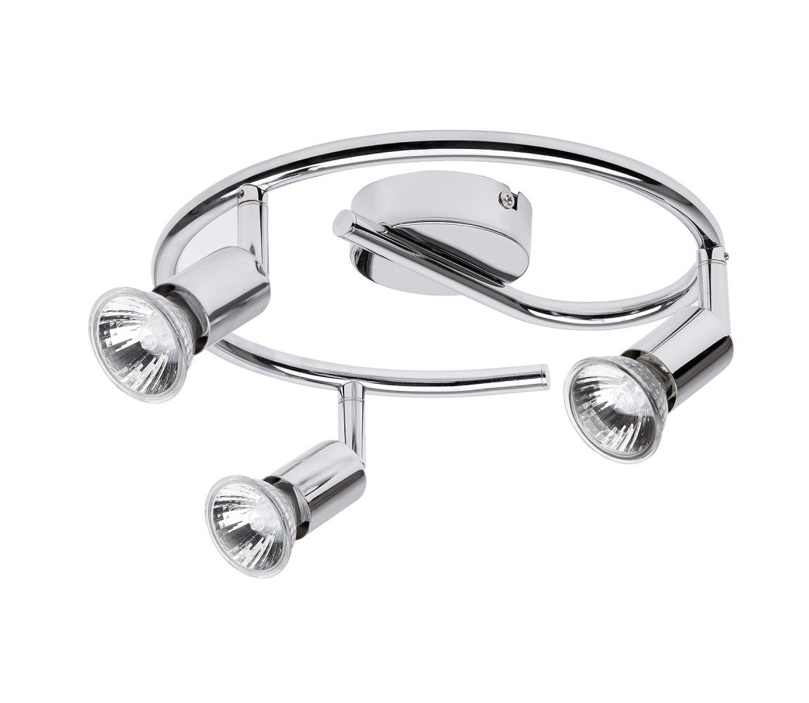 Rabalux Bodové svietidlo NORTON 3xGU10/50W/230V