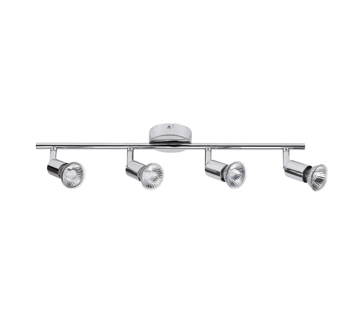 Rabalux Bodové svietidlo NORTON 4xGU10/50W/230V