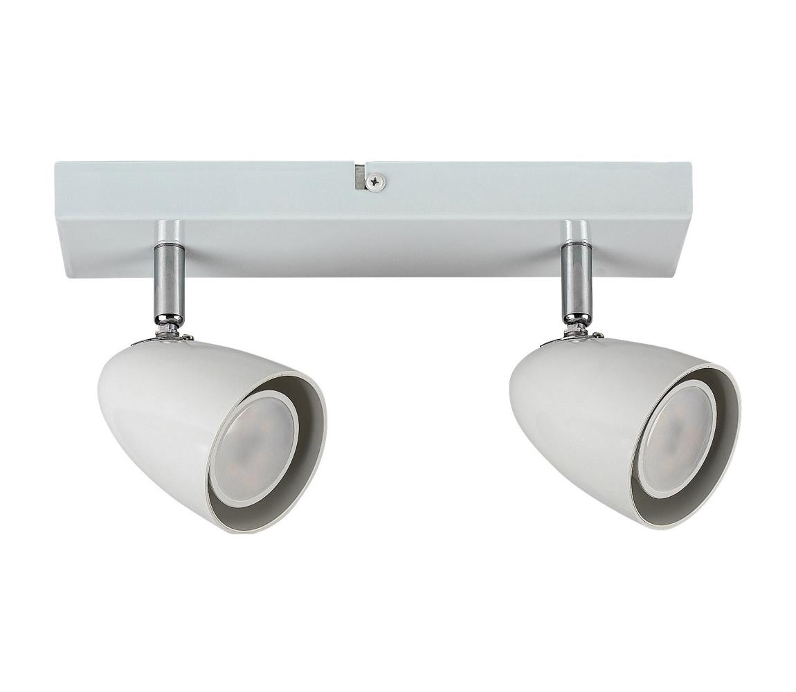 Rabalux Bodové svietidlo PERICO 2xGU10/5W/230V biela