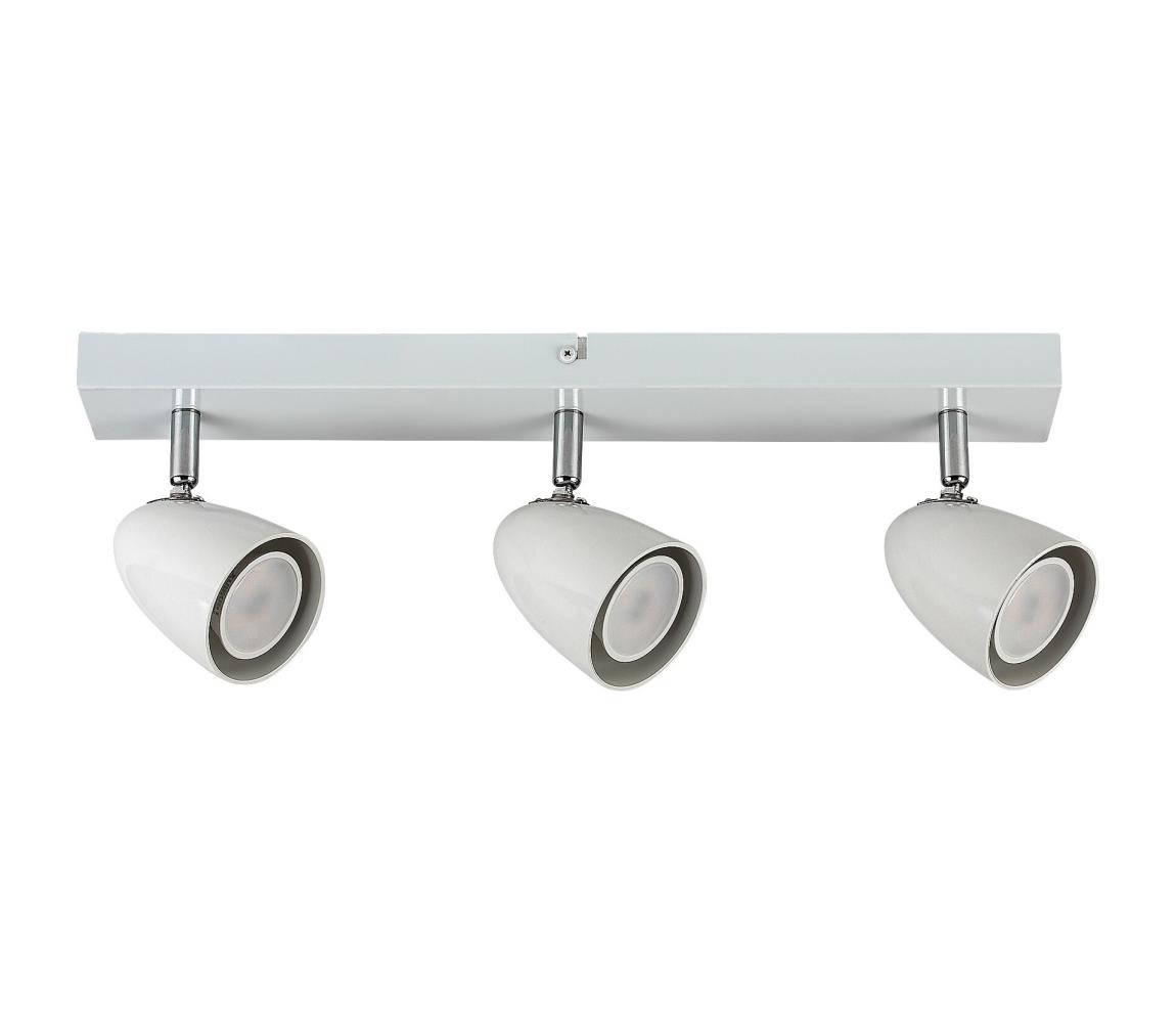 Rabalux Bodové svietidlo PERICO 3xGU10/5W/230V biela