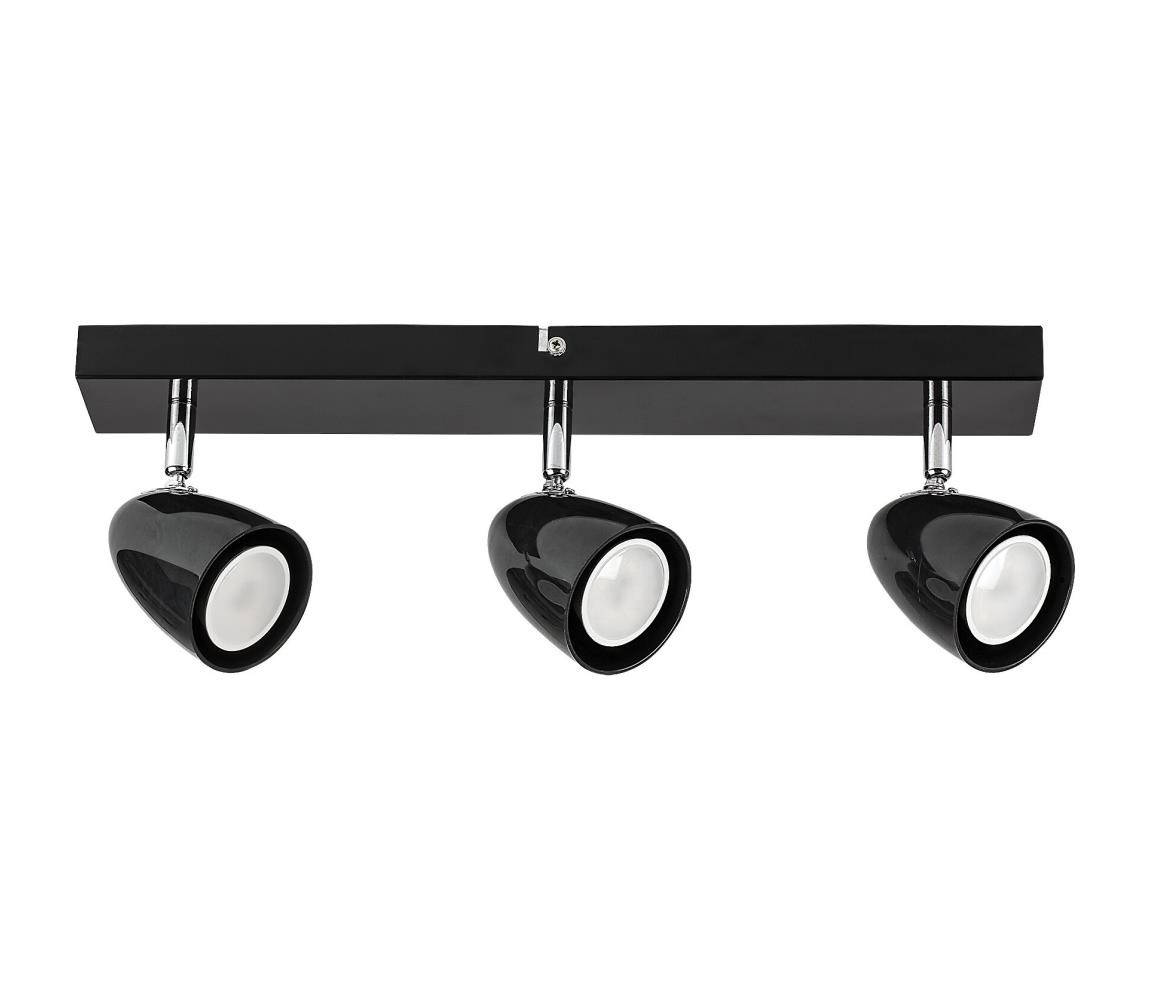 Rabalux Bodové svietidlo PERICO 3xGU10/5W/230V čierna