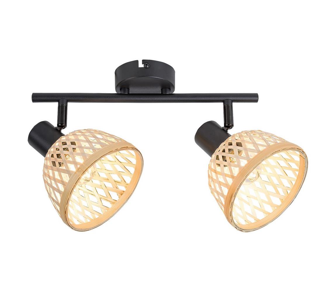 Rabalux Bodové svietidlo RATTAN 2xE14/15W/230V ratan