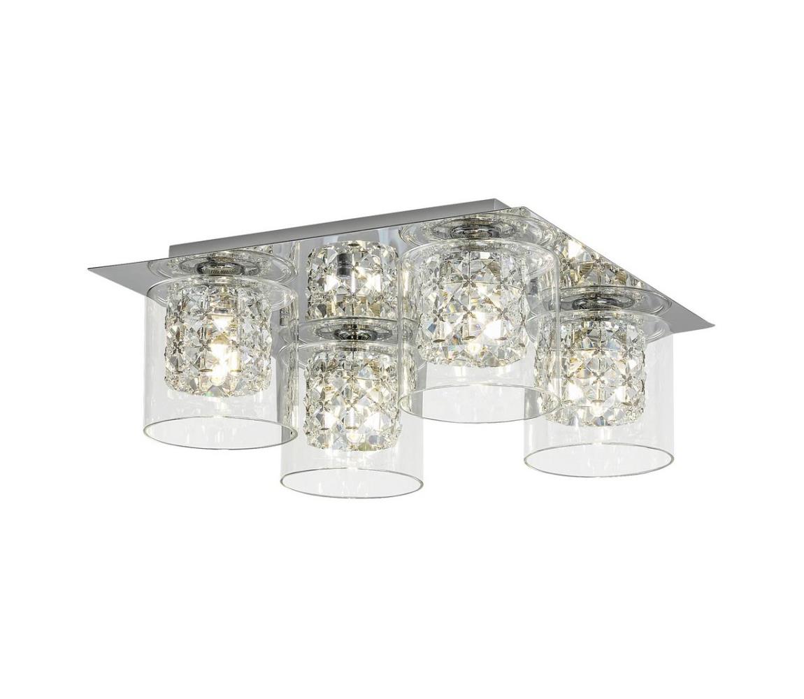 Rabalux Krištáľové stropné svietidlo DUCHESS 4xG9/40W/230V