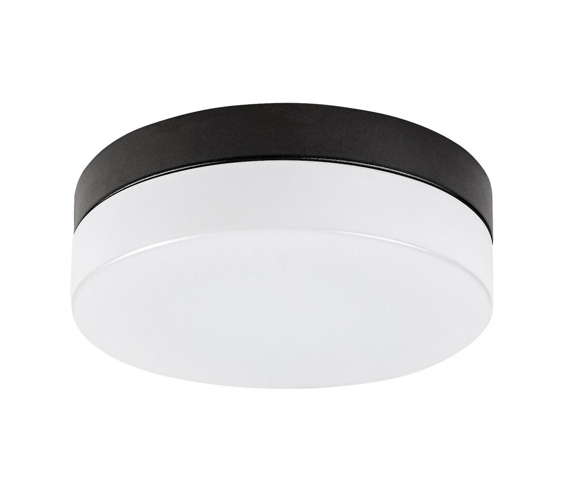 Rabalux LED Kúpeľňové stropné svietidlo GAELO LED/15W/230V pr. 23 cm čierna