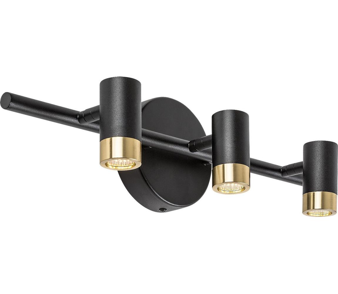 Rabalux LED Nástenné bodové svietidlo KADIR 3xLED/3W/230V 4000K