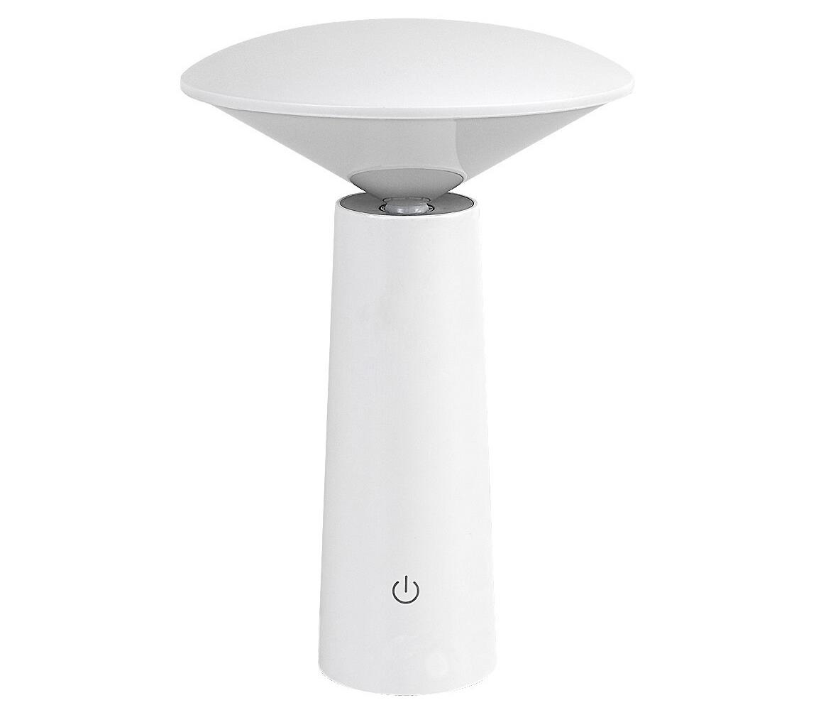 Rabalux LED Stm. nab. dot. stolná lampa POLPERRO LED/3W/3,7V 1200mAh biela