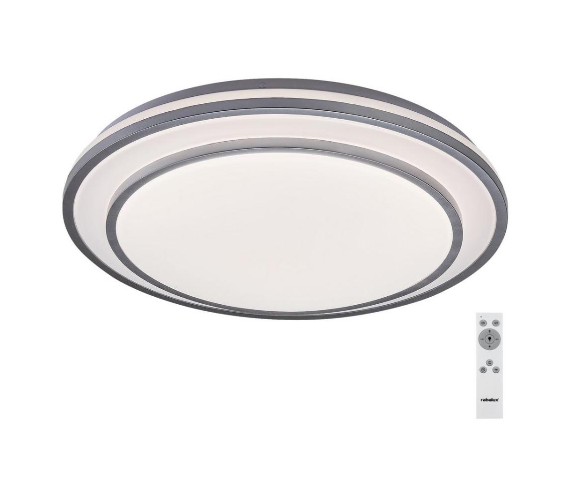 Rabalux LED Stmievateľné stropné svietidlo LUPITA LED/40W/230V strieborná +DO