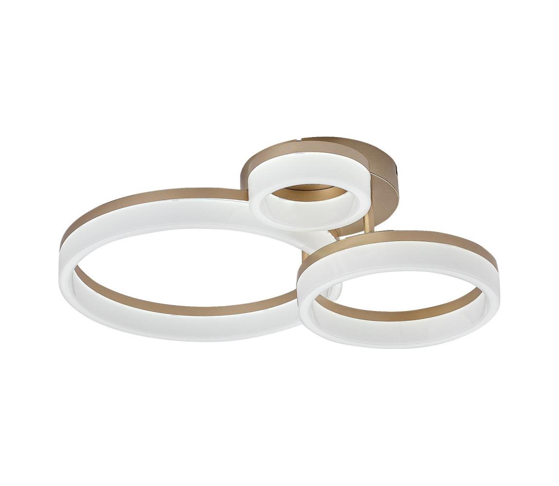 Rabalux LED Stropné svietidlo AMILIA LED/24W/230V 3000/4000/6500K zlatá