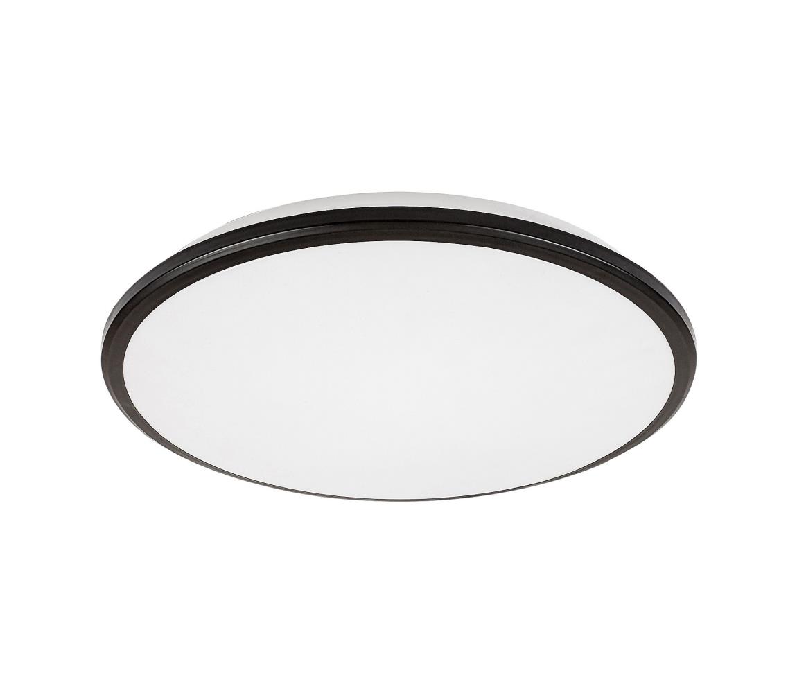 Rabalux LED Stropné svietidlo ENGON LED/18W/230V 3000K čierna 27 cm