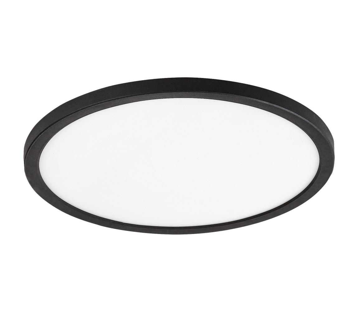 Rabalux LED Stropné svietidlo GONZALO LED/36W/230V pr. 50 cm čierna