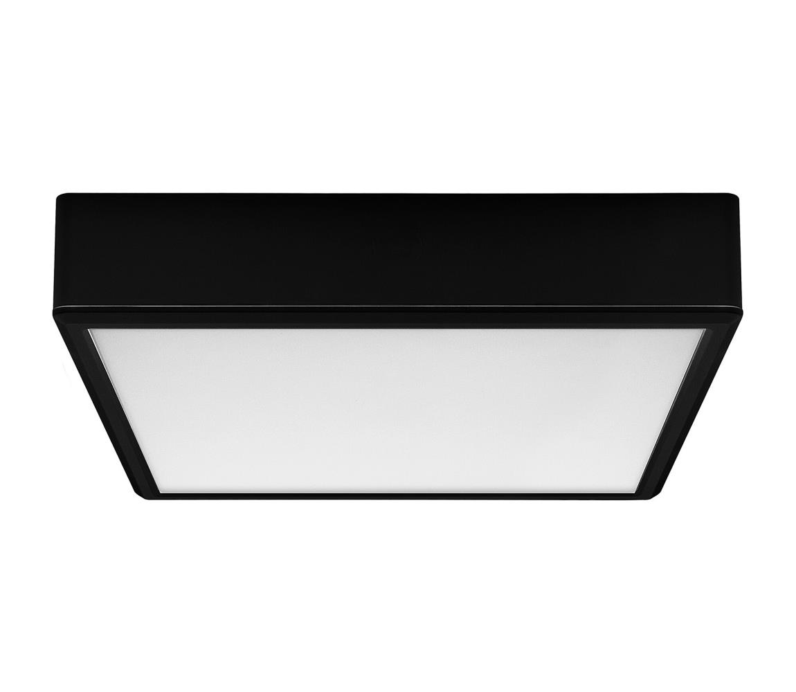 Rabalux LED Stropné svietidlo LAURI LED/22W/230V 21x21 cm čierna