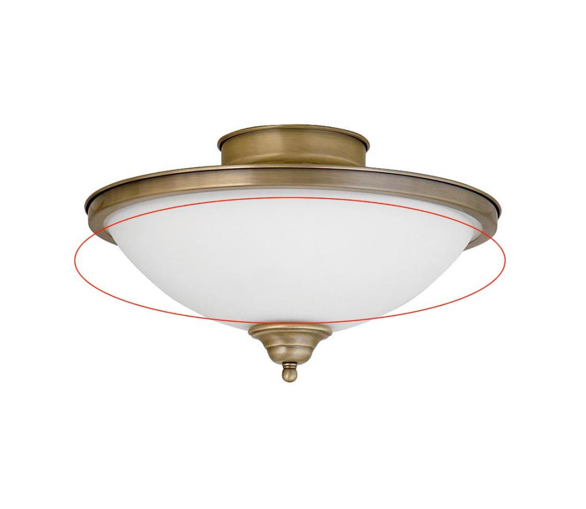 Rabalux Náhradné sklo k stropnému svietidlu ELISETT E14