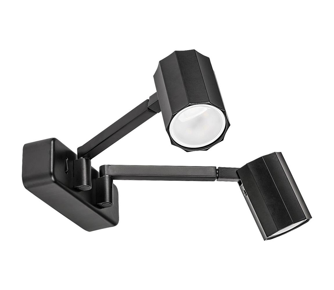 Rabalux Nástenné bodové svietidlo KARTER 2xGU10/5W/230V