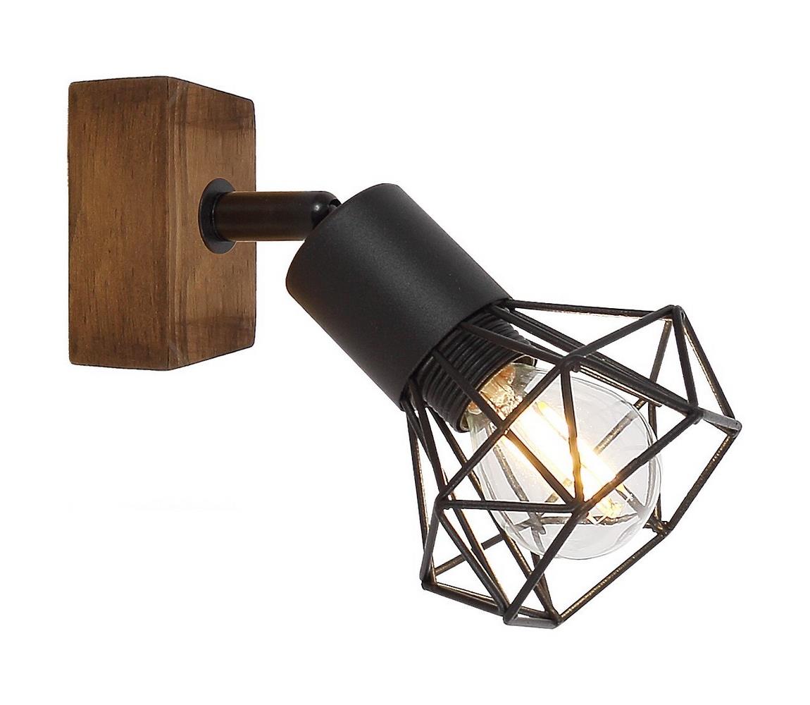 Rabalux Nástenné bodové svietidlo ZEUS 1xE14/40W/230V dub