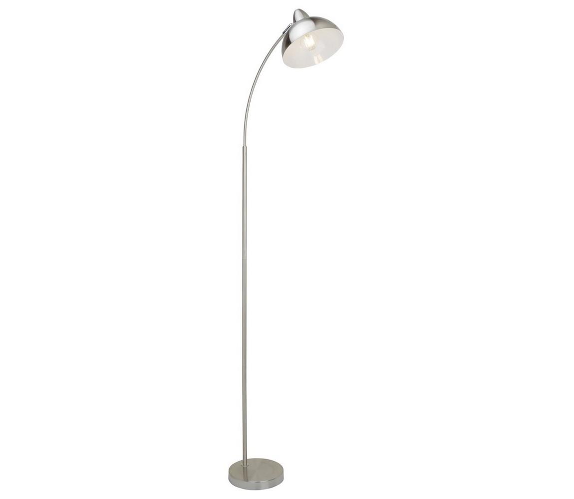 Rabalux Stojacia lampa DARON 1xE27/40W/230V matný chróm