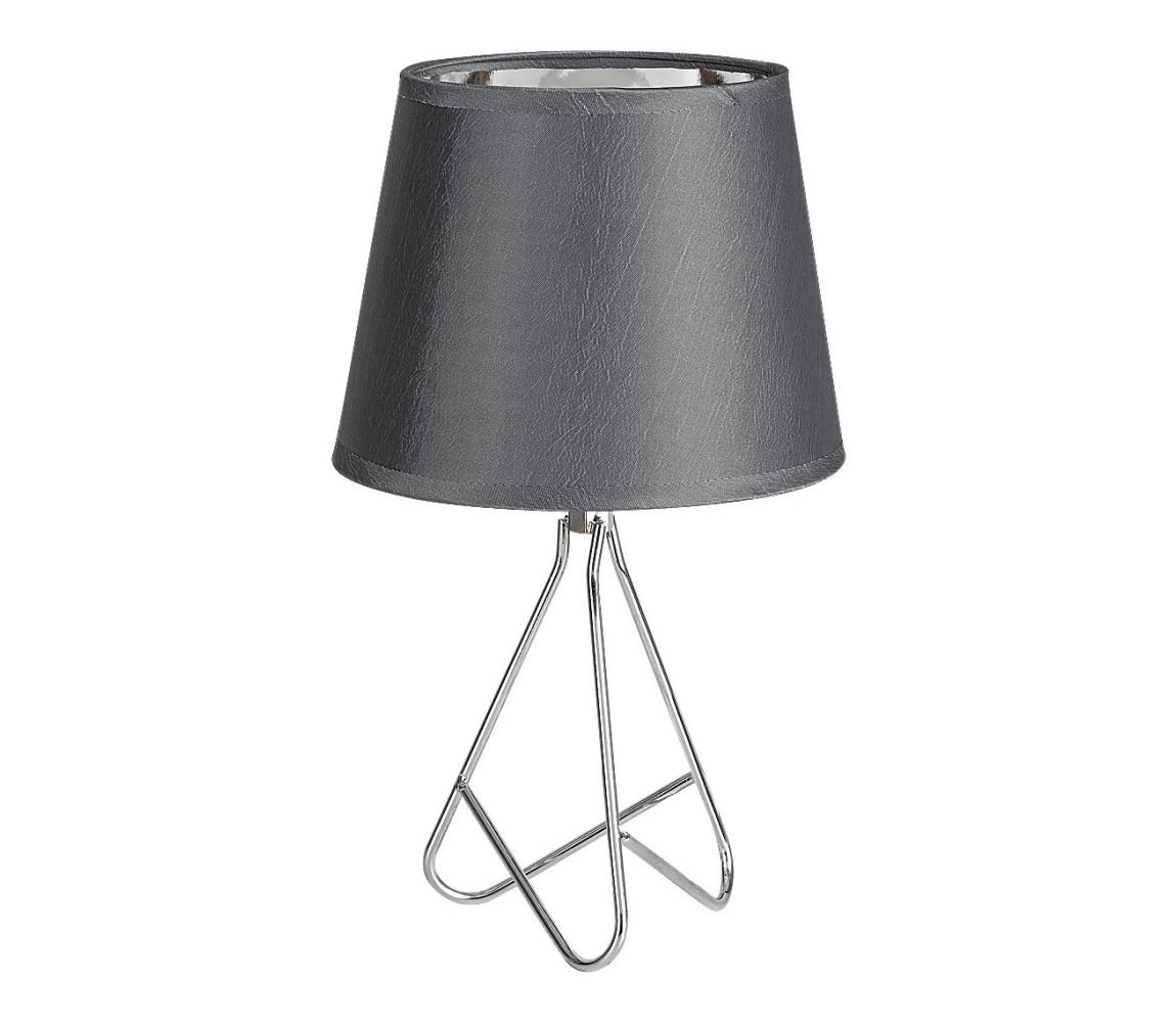 Rabalux Stolná lampa 1xE14/40W/230V šedá/chróm