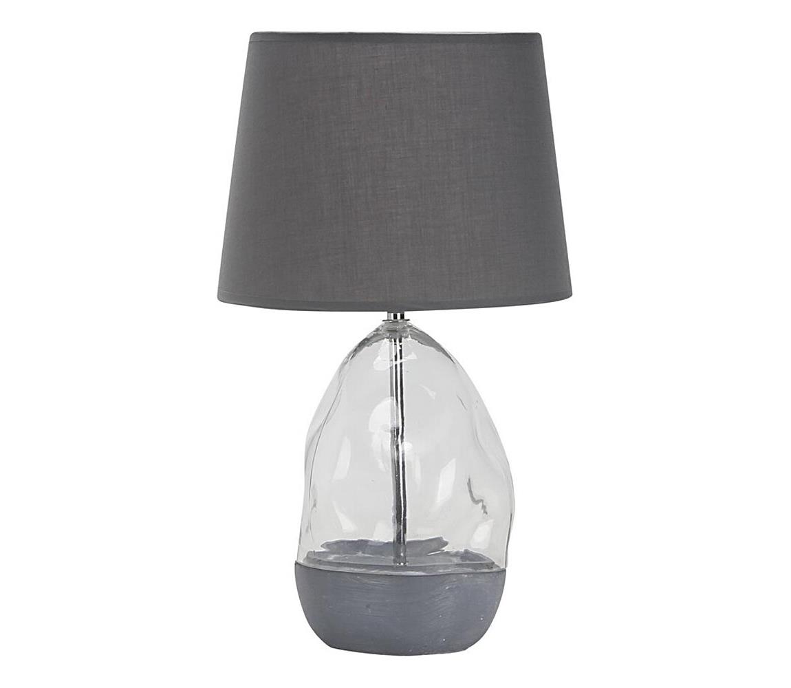 Rabalux Stolná lampa APOLONIA 1xE27/40W/230V šedá