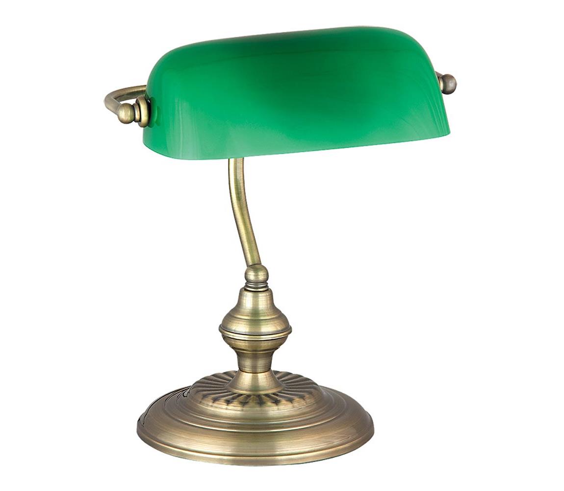 Rabalux Stolná lampa BANK 1xE27/60W/230V 4038