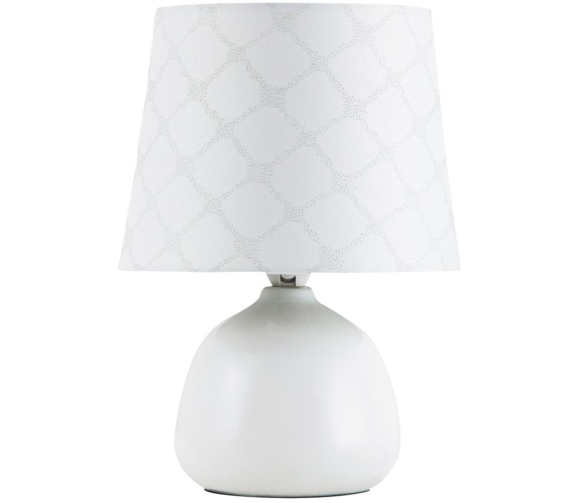 Rabalux Stolná lampa ELLIE E14/40W biela