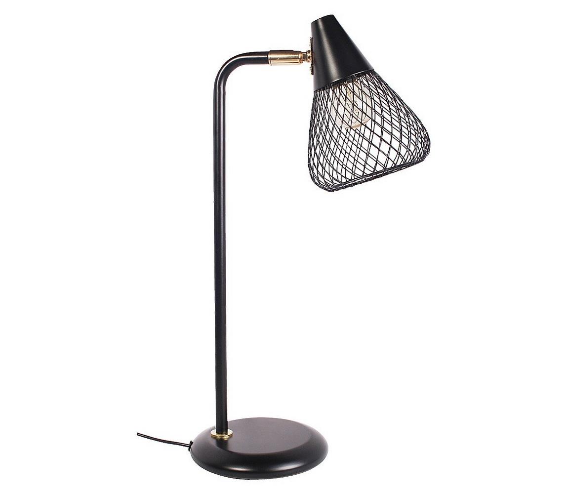 Rabalux Stolná lampa FANNY 1xE14/25W/230V čierna