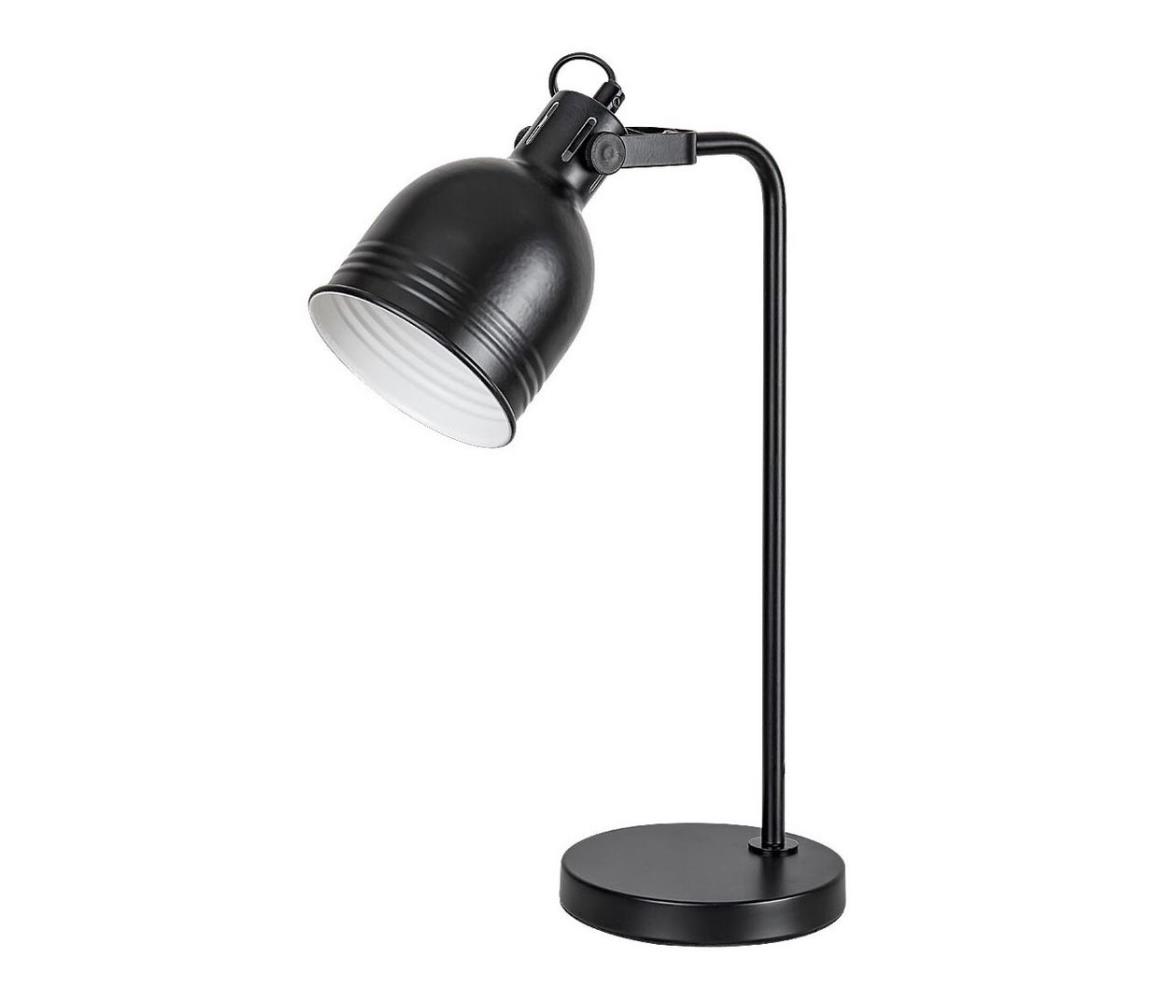 Rabalux Stolná lampa FLINT 1xE14/25W/230V čierna