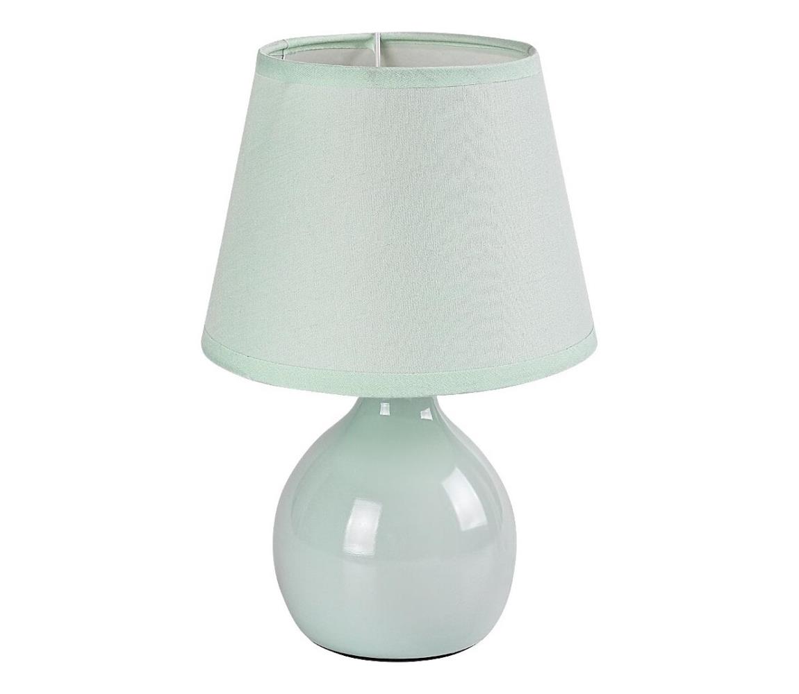 Rabalux Stolná lampa INGRID 1xE14/40W/230V mintová 74077
