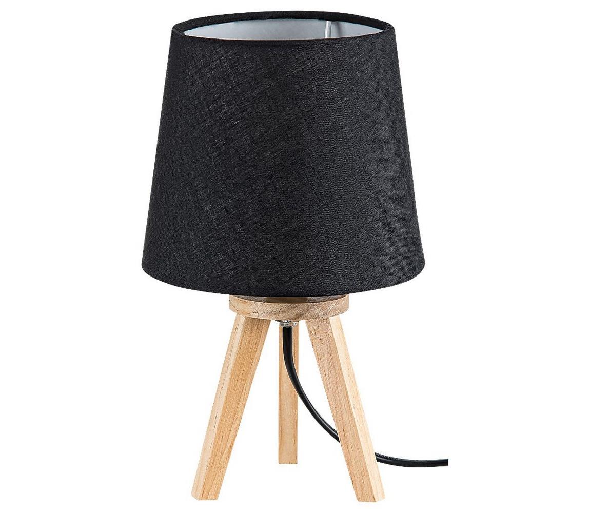 Rabalux Stolná lampa LYCHEE 1xE14/25W/230V čierna