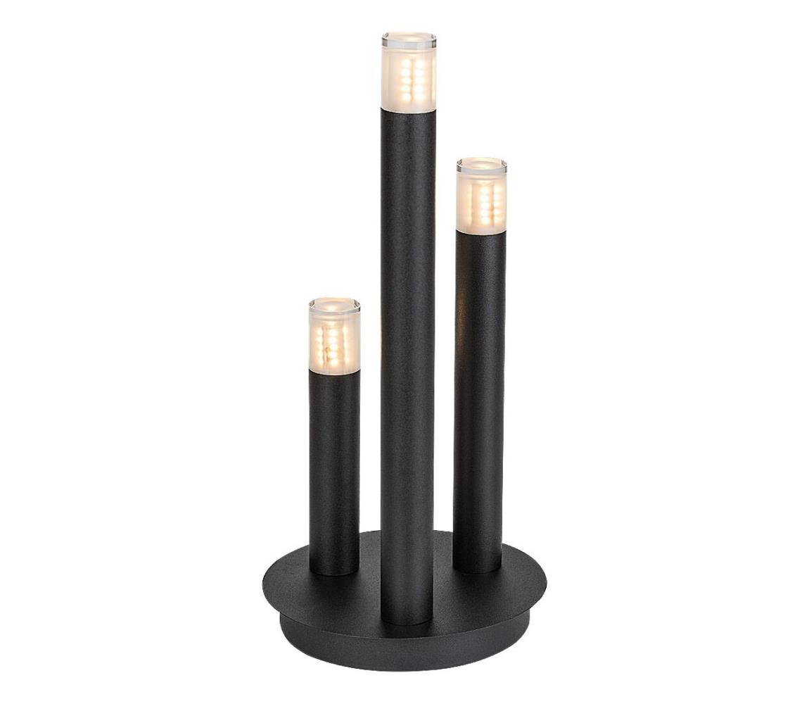 Rabalux Stolná lampa RAMIRA 3xG9/5W/230V čierna