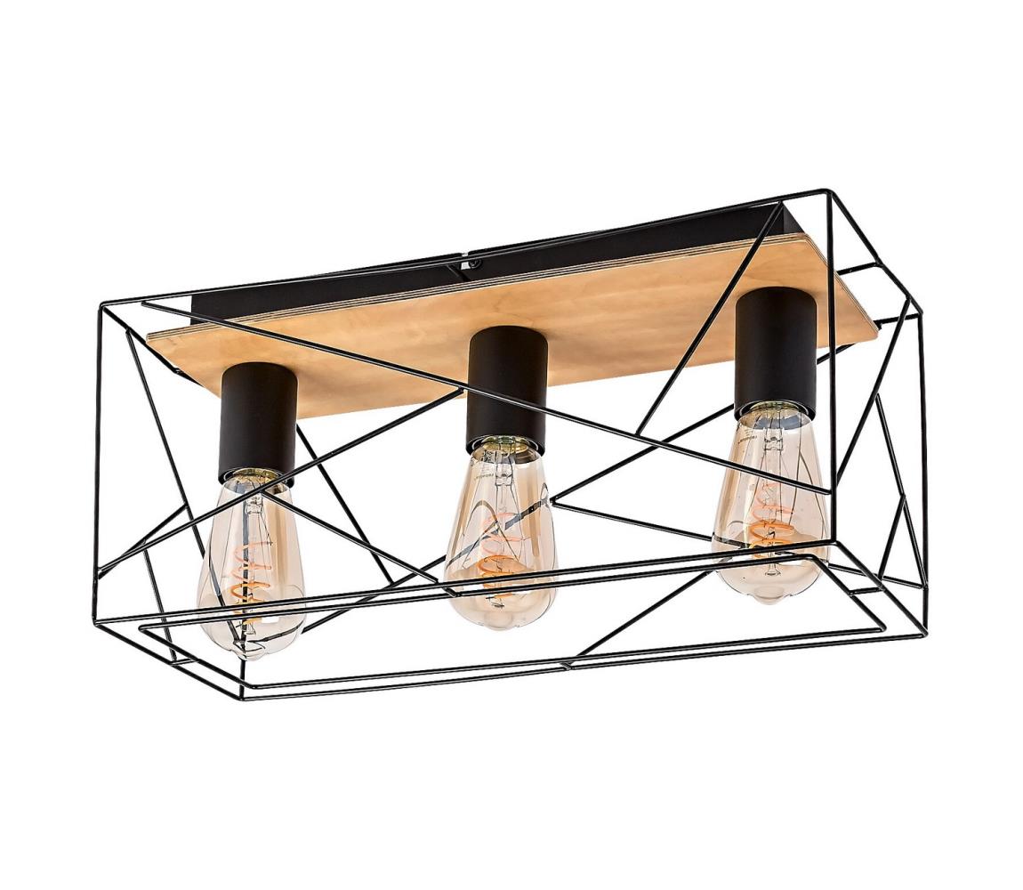 Rabalux Stropné svietidlo BOIRE 3xE27/40W/230V