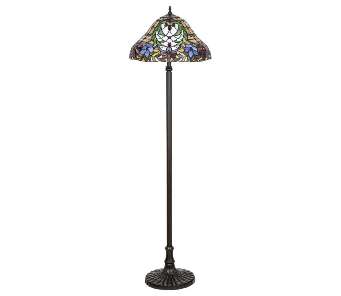 Rabalux Tiffany stojacia lampa  MIRELLA 2xE27/60W/230V