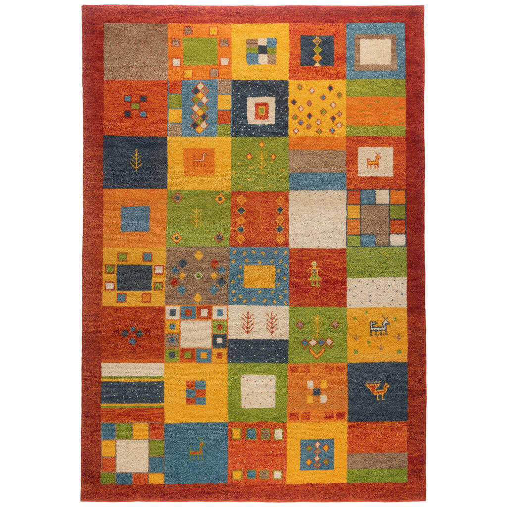 Cazaris ORIENTÁLNY KOBEREC, 90/160 cm, viacfarebná, červená