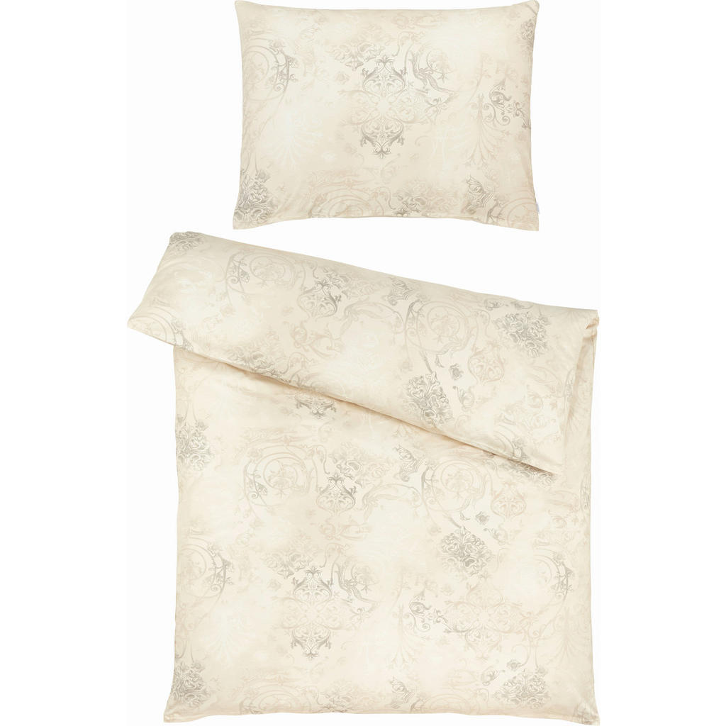 Estella POSTEĽNÁ BIELIZEŇ, džersej, piesková, 140/200 cm