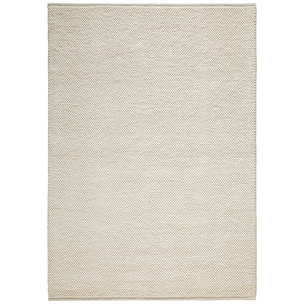 Linea Natura RUČNE TKANÝ KOBEREC, 90/160 cm, krémová